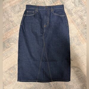 Rails Highland Dark Denim
Jean Skirt